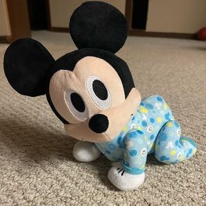 Disney Baby Musical Crawling Plush Mickey Mouse age 9M+